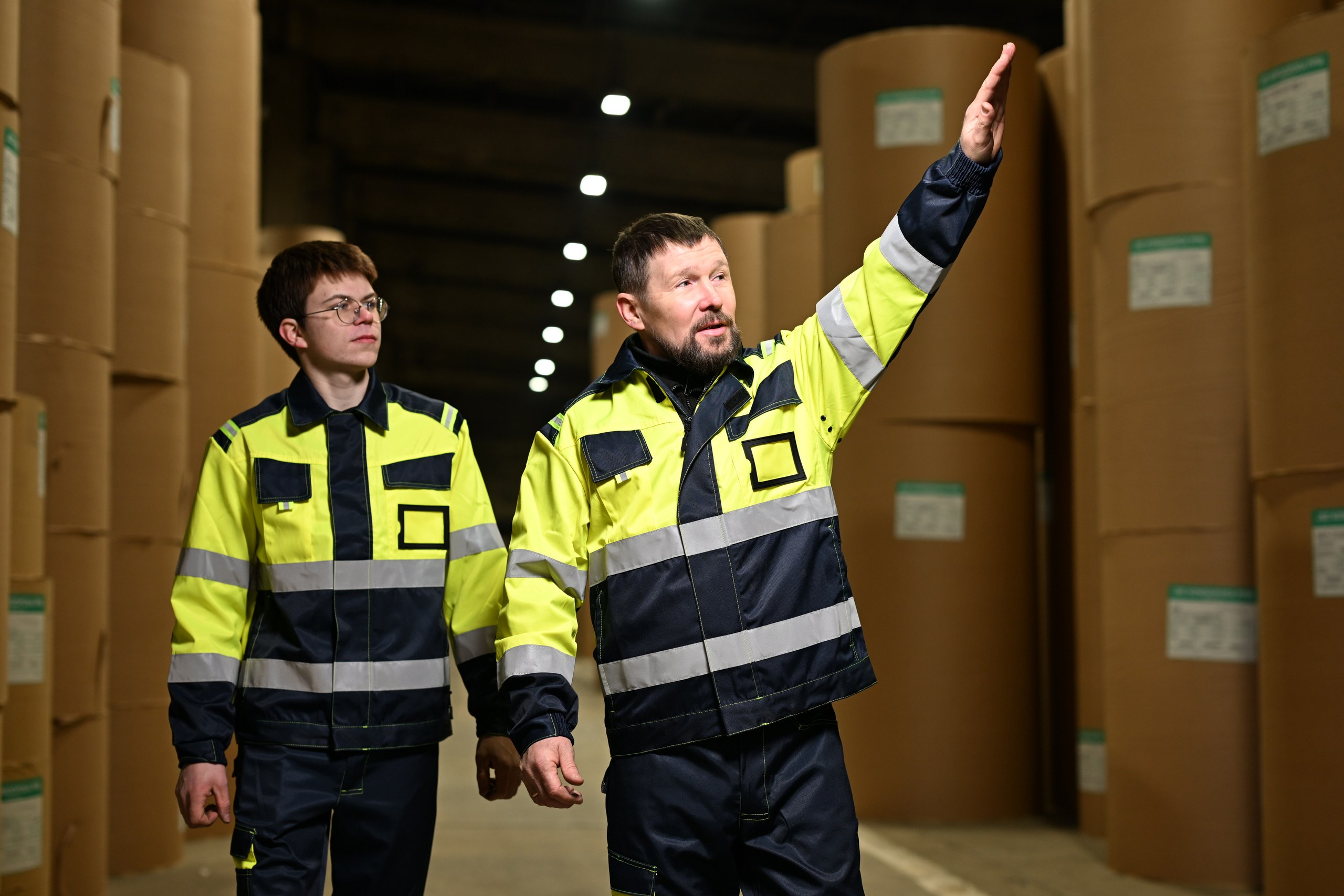 Главный баннер "О компании" (Карьерный сайт)